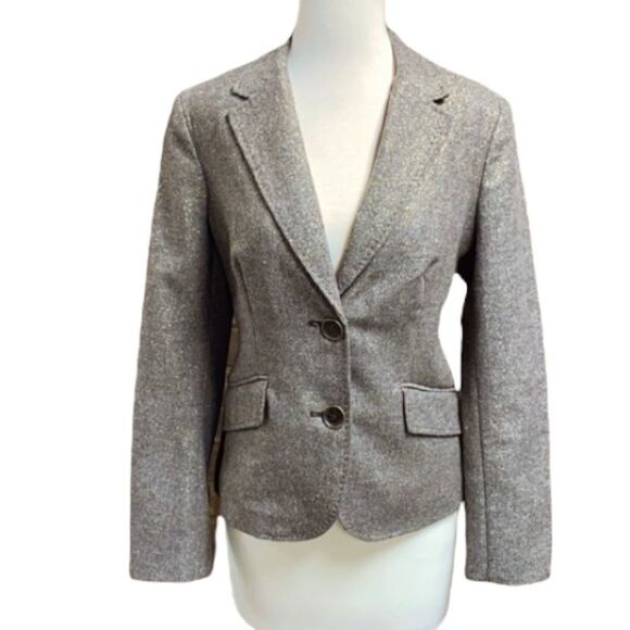 Liz Claiborne Brown Shimmer Sport Blazer - Picture 1 of 11